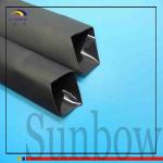 Halogen free heavy wall polyolefin heat shrinable tube with / without adhesive