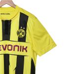 Dortmund 2012-2013 Season Home Retro Football Jerseys Classic Yellow And Black