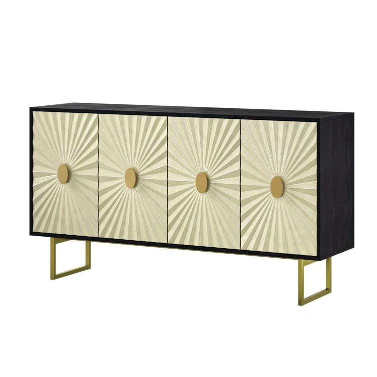 Living Room Wooden TV Cabinet Sideboard Media Console Buffet Display Unit