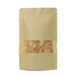 Food Storage Sealing Kraft Stand Up Pouch Custom Logo