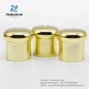 Wholesale Plastic Cover Mushroom Cap PP Lid Cosmetic Bottle Cap for Cosmetic packing from china suppliers