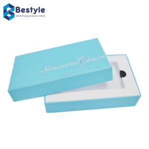 Wholesale Bespok Bluish Cardboard Packaging Box for Promotional Gifts from china suppliers