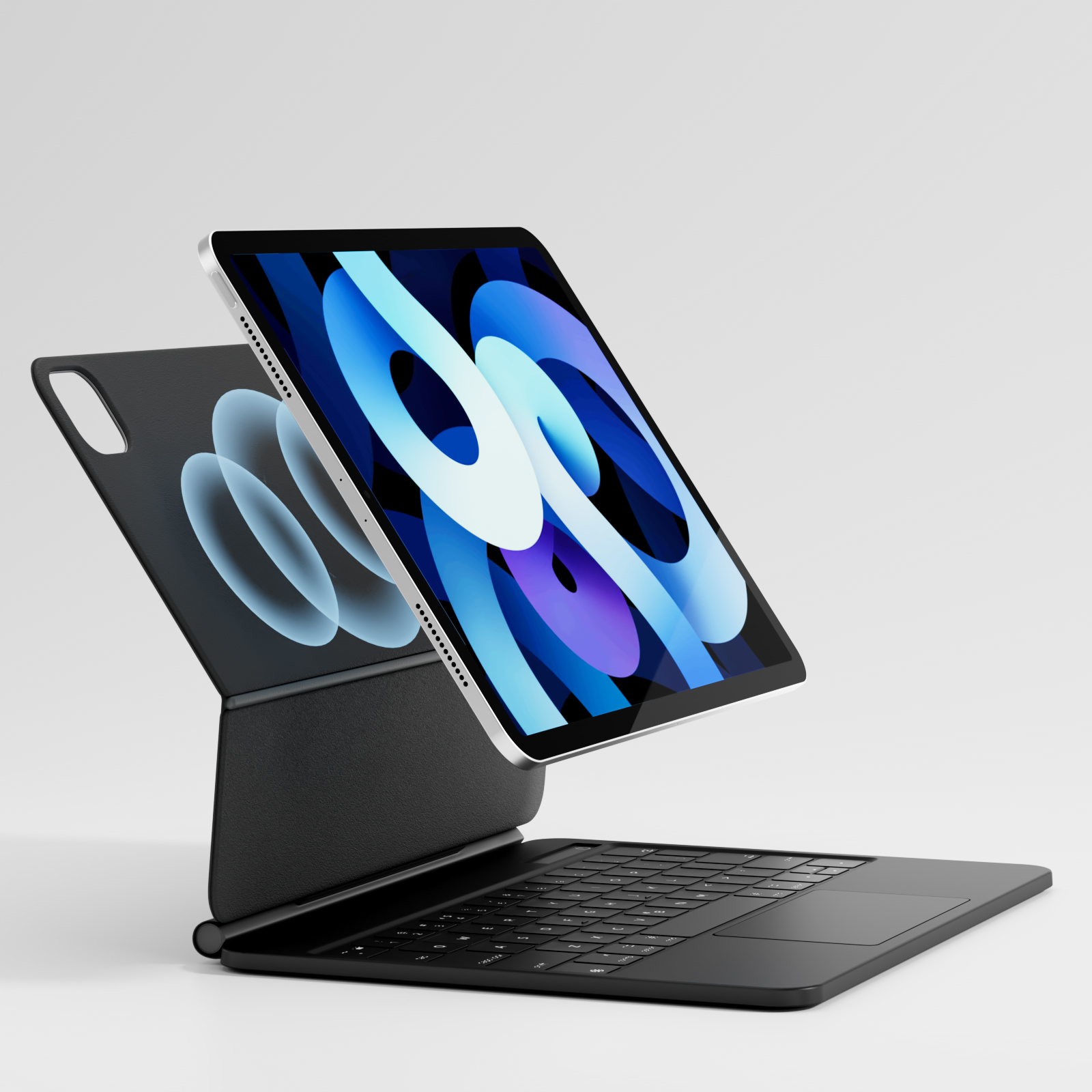 Magic Keyboard for Ipad Pro Iphone Cases Luxury Design Tablet Case With Pen Slot Pu Cover Mym1902 Laudtec Wholesale OEM/ODM/Private Label