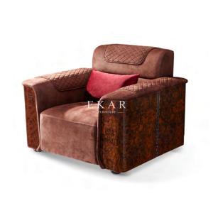 Wholesale Luxury Modern Design 7 Seater Nubuck Leather Sofa Set W006SF1A from china suppliers