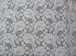 Eco Friendly Cotton Nylon Flower Lace Fabric White For Blouse OEM ODM
