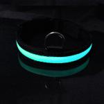 Factory Supply Neck Designs Light Strip Leather Dog Collar