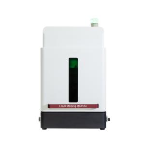 Wholesale Laser Men full enclosed mini smart fiber laser marking machine 20w 30w 50w / small fiber laser marker from china suppliers
