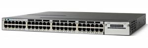 Wholesale WS-C3750X-48P-E Power Over Ethernet Gigabit Switch , Stackable Gigabit Switch With SFP from china suppliers