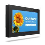 IP65 Waterproof 43" Outdoor Digital Signage Displays Wall Mounting