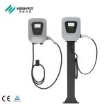 300*154*420mm Fast Wall Mounted EV AC Charger For Electric Vehicle