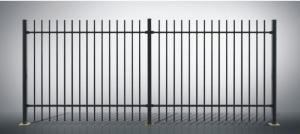 Wholesale Safety Ornamental Aluminum Fence , Powder Coated Residential Fencing from china suppliers
