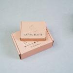 Personalised Paper Tone Box Cardboard Custom Logo Packaging Cosmetics Clothing