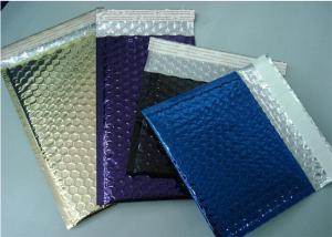 Wholesale Tamper Proof Bubble Courier Bags , Aluminum Foil Custom Bubble Envelopes 6"X10" #0 from china suppliers