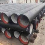 DN400 Ductile Cast Iron Pipe Zinc Bitumen Painting Mortar Cement Lining