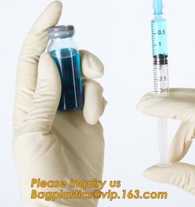 Wholesale Natural Disposable Powdered Free Custom Medical Examination Latex Gloves,Powder-free non-sterile 100% natural rubber lat from china suppliers