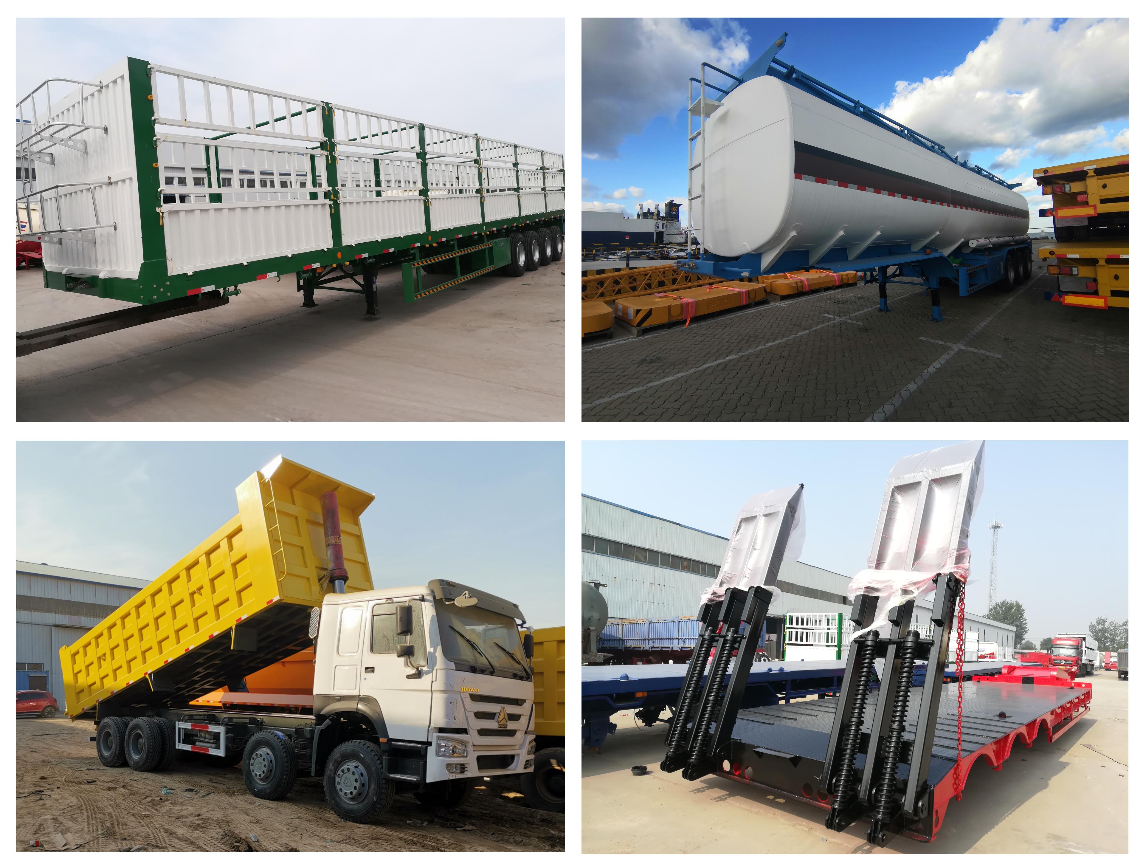 WD615.47 Engine Model SINOTRUK 6X4 HOWO 7 Trailer Tractor Truck Head in Red Color for Your Customer's Requirements