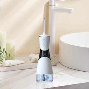 Wholesale LCD Smart Display Handheld Oral Irrigator Water Flosser 350ml Water Tank from china suppliers