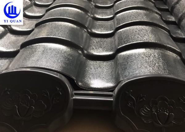 Asa Synthetic Resin Plastic Corrugated Roofing Sheets Rustic Style Anti