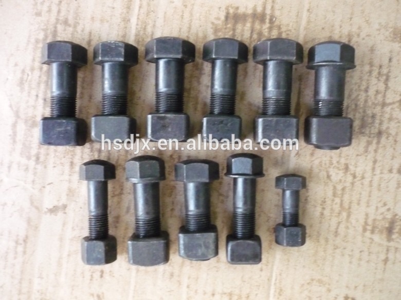 Excavator/bulldozer sprocket bolt and nuts/bolt and washer for excavator undercarriage parts