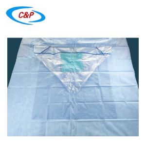 Wholesale Medical Knee Arthroscopy Drape Disposable Surgical Sheets Blue Waterproof from china suppliers