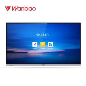 Wholesale School Office Smart Interactive Whiteboard 75'' LED 4K IR Touch Digital TV from china suppliers