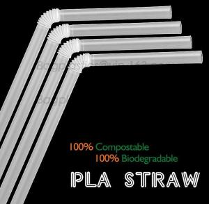 Wholesale PLA Plant Based, Individual Wrap, Cocktail Drinking Straw, Eco Friendly, Corn Starch, Flexi, Spoon, Fork, Cultery from china suppliers