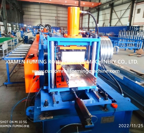 Industrial C Purlin Roll Former Machine Powerful PLC Control