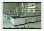 Anti Chemical Acid Alkali School Lab Furniture Bench Bearing 500kg