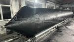 Customized Natural Rubber Marine Salvage Airbags , Black Heavy Duty Lifting Air