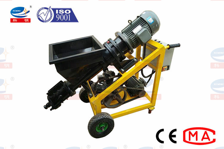 Putty Cement Sand Mortar Plastering Machine High Efficiency Screw Type