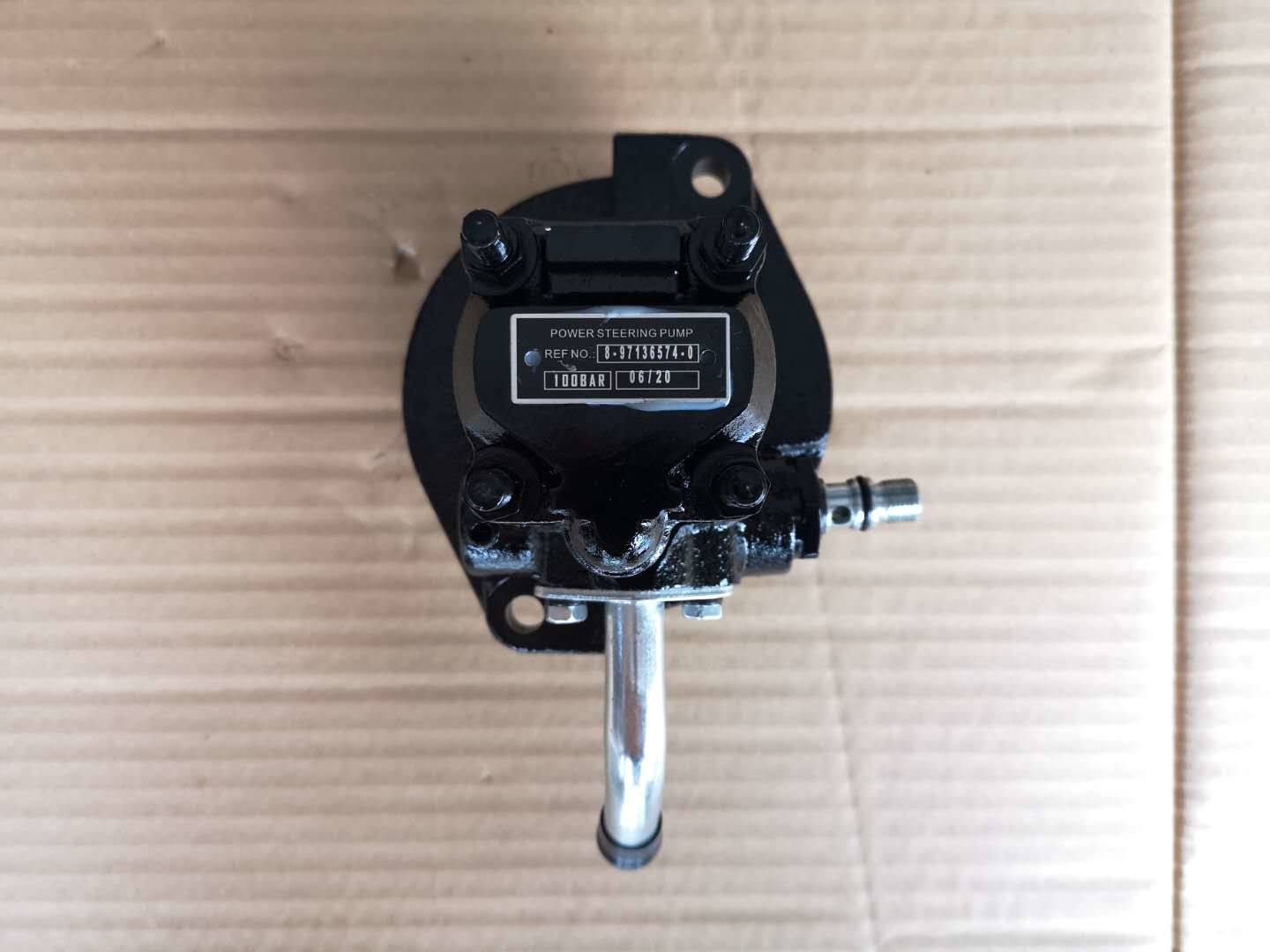 NPR NQR Power Steering Pump 8971365741 High Quality 4HE1 4HF1 4HG1 Engine Chassis Parts 30 Teeth Gear