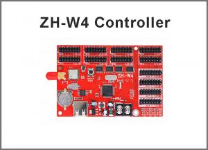 China ZH-W4 led wifi controller card 800*128 pixels with USB port for p10 module panel led moving programble sign on sale