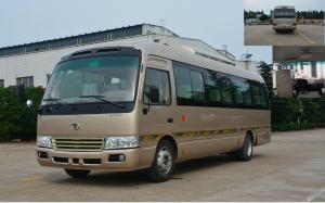 Wholesale Euro II 7M Toyota Bus Coaster Front Cummins Engine Semi - Integral Body from china suppliers