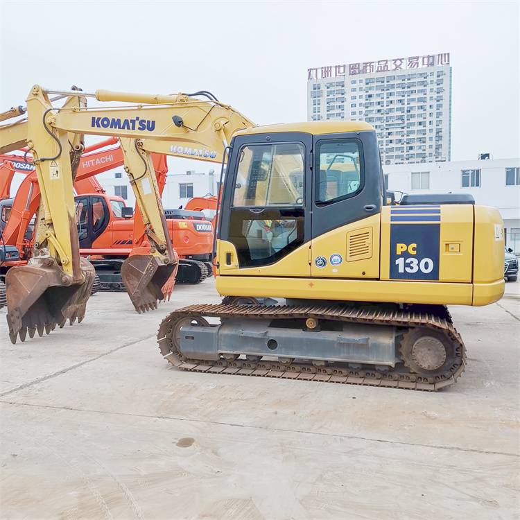 Original Hydraulic Valve Komatsu Pc130 Japan Second Hand Excavator 13ton Used Machine 2018