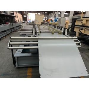 Wholesale 0.3mm Color Coated Rack Roll Forming Machine Coil Aluminum Auto 1000mm Box Cover from china suppliers