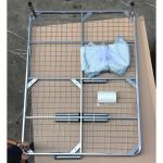 Stress Free Assembly Collapsible Metal Bed Frame , Foldable Metal Twin Bed Frame
