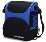 Reusable Extra Large Insulated Cooler Bag , Blue Insulated Cooler Beach Bags