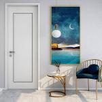 Apartment Room Interior Melamine Eco Friendly Doors