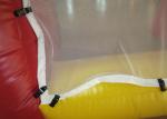 Funny Football Yard Inflatables , Blow Up Soccer Field 12 X 6m Fire Resistance