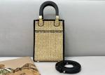 Small Square Bag Pure Hand Woven Handbag Lazy French Style Cross-Body Bag