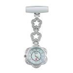 Nurse Watch Clip-on Fob Brooch Hanging Watches Quartz Movement Men Women Steel
