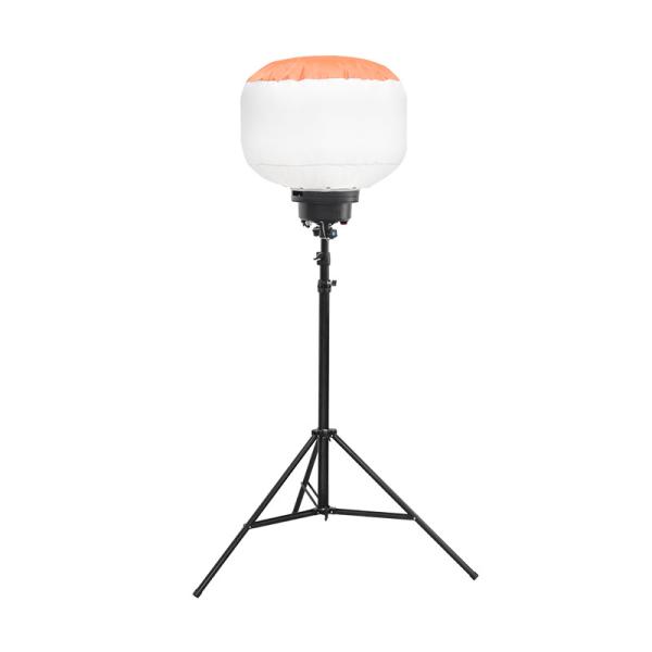 320W High Brightness Balloon Light Tower Lightweight Easy Quick Setup For