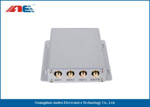 Wholesale ISO15693 Medium Power Square RFID Reader RS232 , Four Channels RFID Antenna Reader from china suppliers