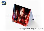 Gift Lenticular Greeting Cards Beautiful Picture 4 Color 3D UV Printing