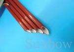 2753 Silicone Fiberglass Sleeving , Fiber Glass Silicon Resin Sleeving UL