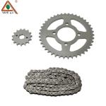 HJ125 CM125 WY125 Motorcycle Sprocket And Chain Kit BAJAJ CGL Repuestos Kits