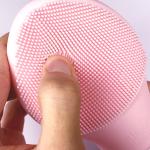 OEM Grey Silicone Cleansing Brush Face Silicone Scrubber Electric