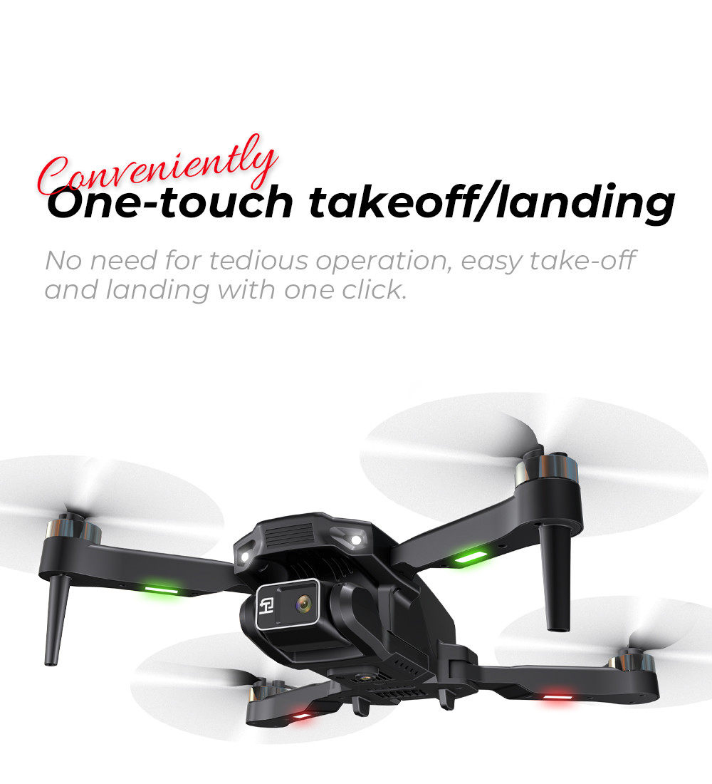 H16 Mini RC Drone HD Camera Wifi Fpv Brushless Foldable Quadcopter Professional Drones Toys for Children 14Y+