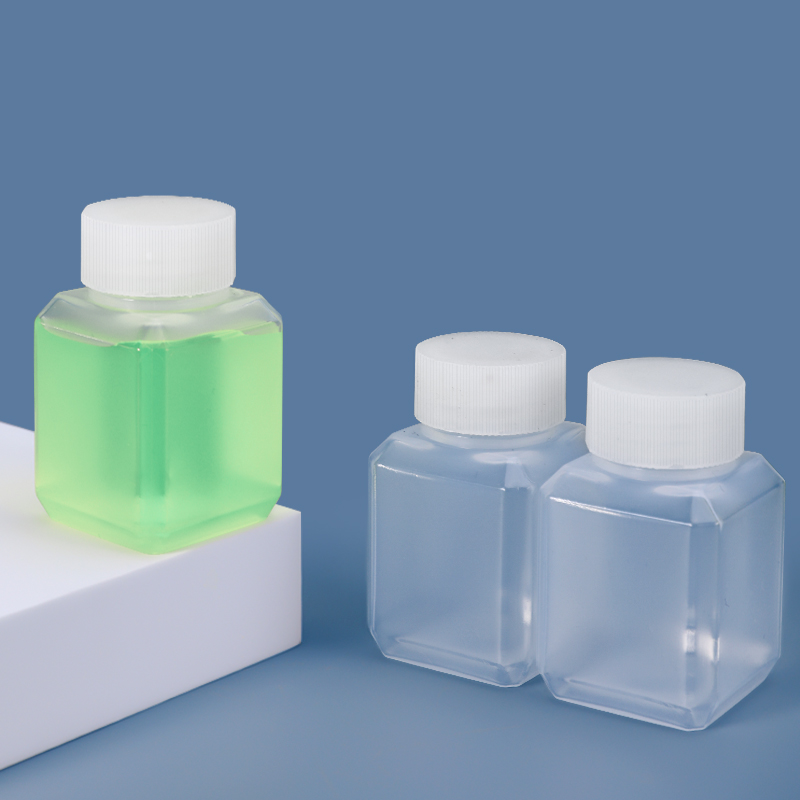 Reagent Translucent Plastic Hdpe Lab Bottles For Chemical Solvents 30ml