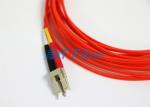 OM2 Fibre Optic Patch Leads / SC - LC Patch Cord Telecommunication